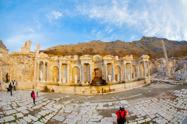 Sagalassos Óvárosa Törökország — Stock Fotó