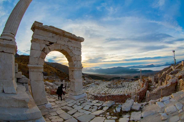 Sagalassos Cidade Antiga Turquia — Fotografia de Stock