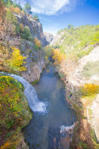 Turkey Clandras Cilandiras Bridge Karahall Turkey Long Exposure Selective Focus — Stock Photo, Image