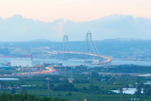 Osman Gazi Bridge Izmit Bay Bridge Izmit Kocaeli Turkey — 图库照片