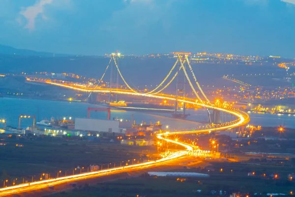 Most Osman Gazi Most Izmit Bay Izmit Kocaeli Turecko — Stock fotografie