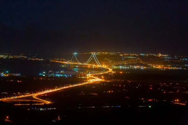 Osman Gazi Bridge Izmit Bay Bridge Izmit Kocaeli Turkiet — Stockfoto