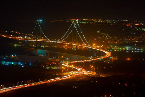Osman Gazi Bridge Izmit Bay Bridge Izmit Kocaeli Turkiet — Stockfoto