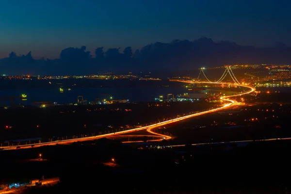 Osman Gazi Bridge Izmit Bay Bridge Izmit Kocaeli Turquía — Foto de Stock