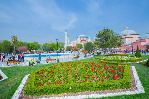 Sultanahmet Square Tulip Festival — Stockfoto