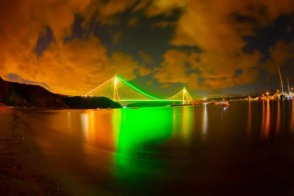 Yavuz Sultan Selim Bridge Istanbul Turquía — Foto de Stock