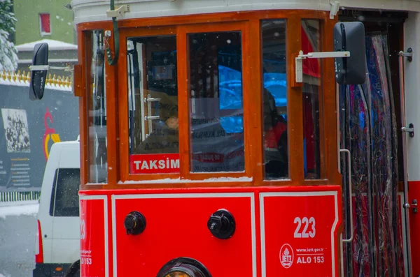 Istanbul Ville Les Beaux Paysages Hiver — Photo