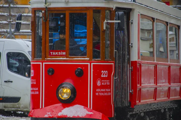 Estambul Ciudad Los Paisajes Invierno Más Bellos — Foto de Stock