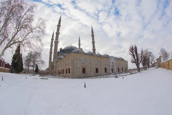 Внутрішня Частина Мечеті Селімія Єкт Всесвітньої Спадщини Юнеско Мечеті Селіміє — стокове фото
