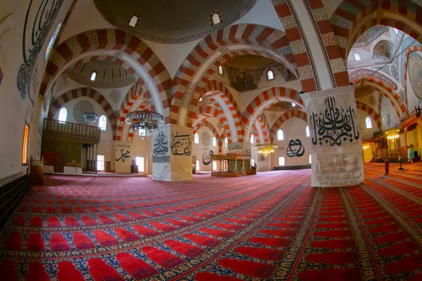 Stará Mešita Turečtině Eski Camii Počátek Století Osmanské Mešity Edirne — Stock fotografie