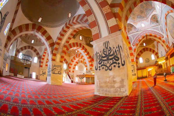 모스크 터키어에서 Camii 오스만 모스크 에디르네 — 스톡 사진