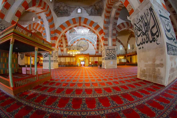 모스크 터키어에서 Camii 오스만 모스크 에디르네 — 스톡 사진