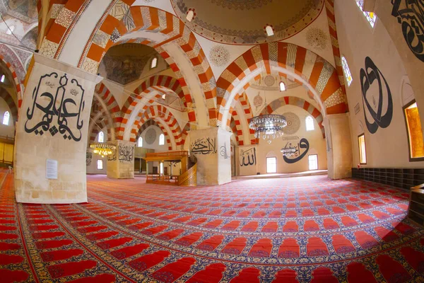 Стара Мечеть Турецькому Ескі Camii Початку Століття Османської Мечеті Едірне — стокове фото