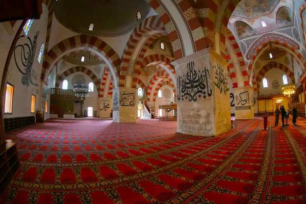 Mesquita Velha Turco Eski Camii Uma Mesquita Otomana Início Século — Fotografia de Stock