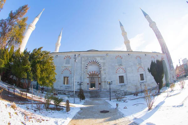 Treu Erefeli Mecset Egy Századi Oszmán Mecset Edirne Ben — Stock Fotó