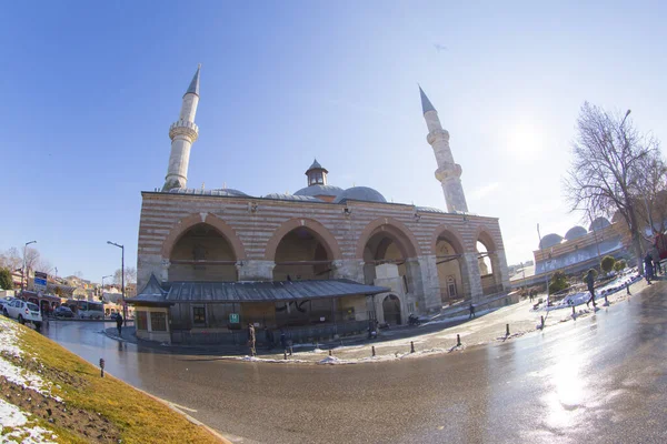 エレフェリ モスク Erefeli Mosque 15世紀のオスマン帝国のモスクである — ストック写真