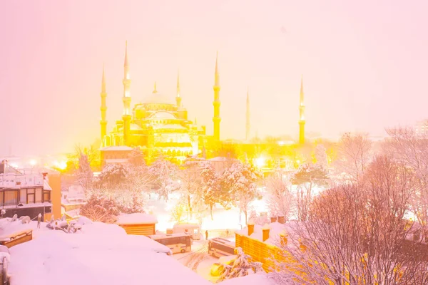 Sultanahmet Square Imágenes Invierno — Foto de Stock