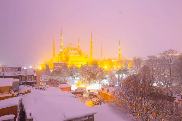 Sultanahmet Praça Inverno Imagens — Fotografia de Stock