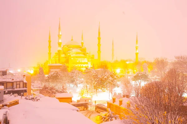 Sultanahmet Square Imágenes Invierno — Foto de Stock