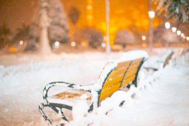 Sultanahmet Meydanı kış görüntüleri