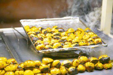 Galata Kulesi ve Taksim Meydanı Kış manzarası