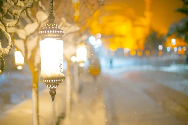 Sultanahmet Square Imágenes Invierno — Foto de Stock