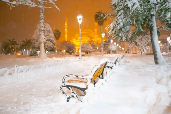 Sultanahmet Square Vinterbilder — Stockfoto