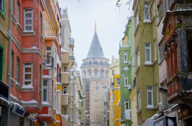 Kışın Galata Kulesi