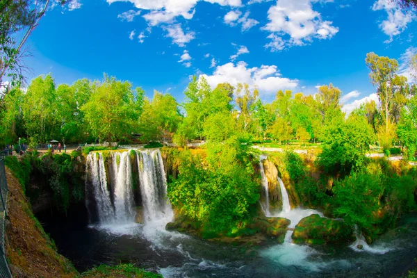 Duden Vattenfall Park Antalya Stad Turkiet — Stockfoto