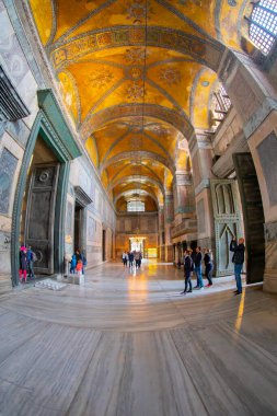 Ayasofya (Ayasofya) İstanbul, Türkiye, Bizans mimarisi, kent simgesi ve mimari dünya harikası