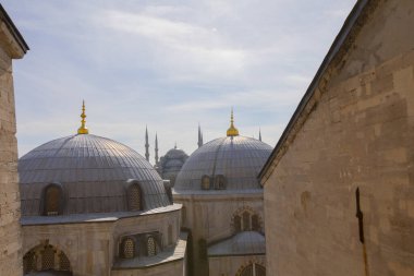 Ayasofya (Ayasofya) İstanbul, Türkiye, Bizans mimarisi, kent simgesi ve mimari dünya harikası