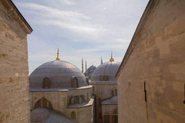Ayasofya (Ayasofya) İstanbul, Türkiye, Bizans mimarisi, kent simgesi ve mimari dünya harikası