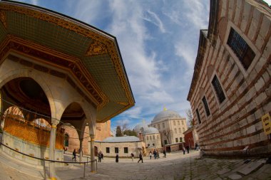 Ayasofya (Ayasofya) İstanbul, Türkiye, Bizans mimarisi, kent simgesi ve mimari dünya harikası