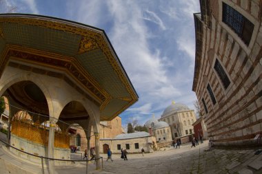 Ayasofya (Ayasofya) İstanbul, Türkiye, Bizans mimarisi, kent simgesi ve mimari dünya harikası