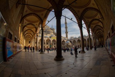 Ayasofya (Ayasofya) İstanbul, Türkiye, Bizans mimarisi, kent simgesi ve mimari dünya harikası