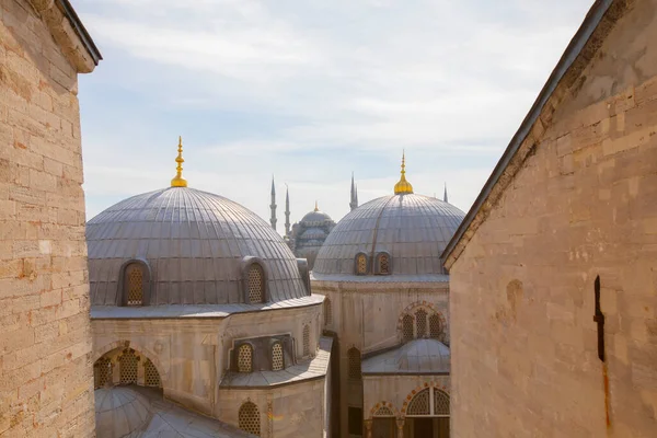 Hagia Sophia Hagia Sofia Ayasofya Interiör Istanbul Turkiet Bysantinsk Arkitektur — Stockfoto