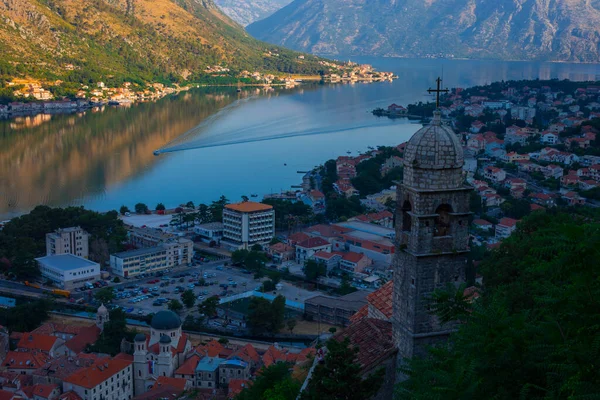 Historical Kotor Old Town Kotor Bay Adriatic Sea Balkan Mountains — Stock Photo, Image