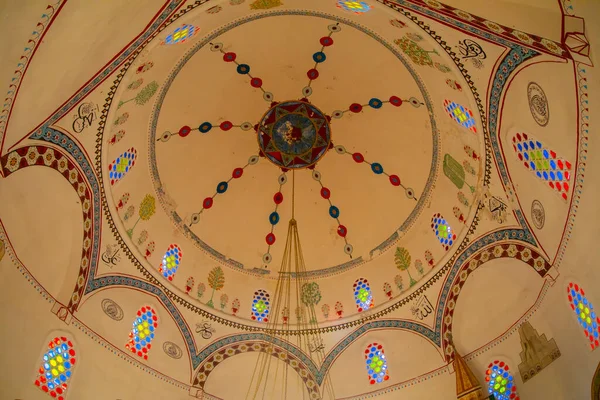 Архітектурні Деталі Інтер Єру Мечеті Коски Мехмед Паші Другої Величиною — стокове фото