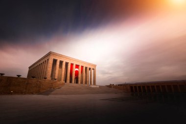 Anitkabir - Mausoleum of Ataturk, Ankara Turkey clipart