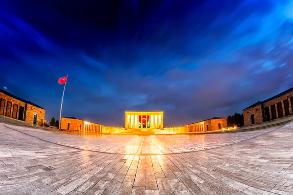 Anitkabir Mausoleum Ataturk Ankara Turkey — Stock Photo, Image