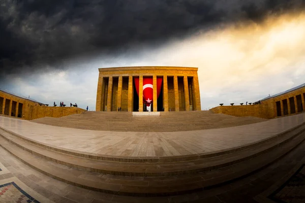 Anitkabir Mausoleum Ataturk Ankara Turkey — Stock Photo, Image