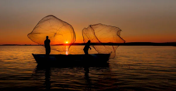 Fishing Boats Fishermen Various Coastal Regions World Excellent Photo Collection — 스톡 사진