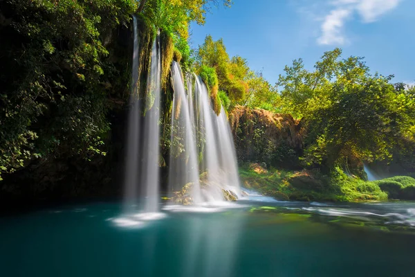 Duden Upper Waterfall National Park Antalya City Turkey — Stock fotografie