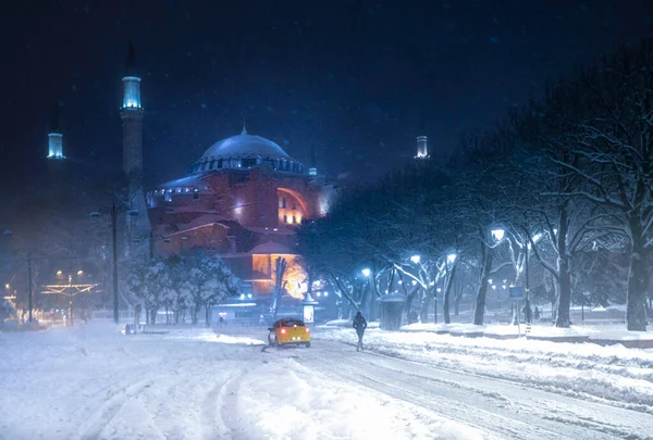 Bela Vista Sobre Hagia Sophia Istambul Turquia — Fotografia de Stock