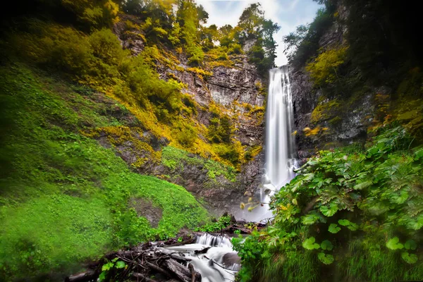 Maral Wasserfall Dorf Maral Der Maahel Hochebene Von Artvin Gelegen — Stockfoto
