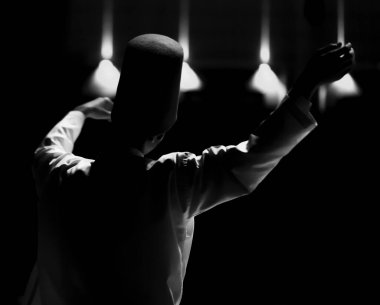 Semazen or Whirling Dervishes sufi Mevlana, Konya, Turkey