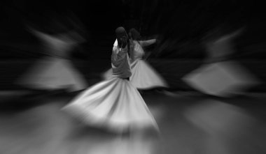 Semazen or Whirling Dervishes sufi Mevlana, Konya, Turkey