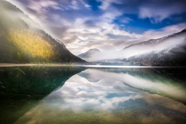 Plansee Lake Austrian Alps — Foto Stock