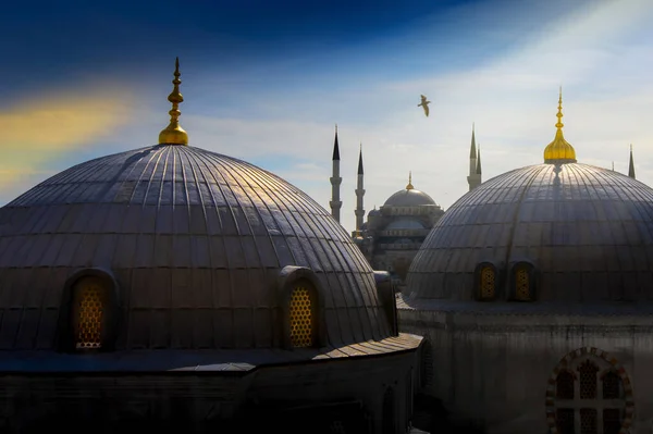 Mezquita Sultanahmet Mezquita Azul Estambul Turquía —  Fotos de Stock