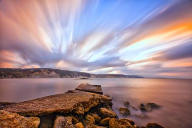 Photos taken with the long exposure technique taken in various countries around the world